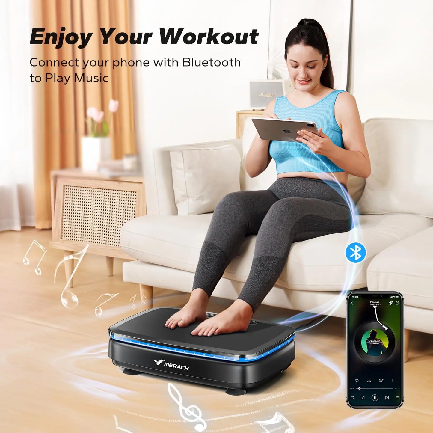 ZenVibe Vibration Plate – Powerful Fitness & Wellness