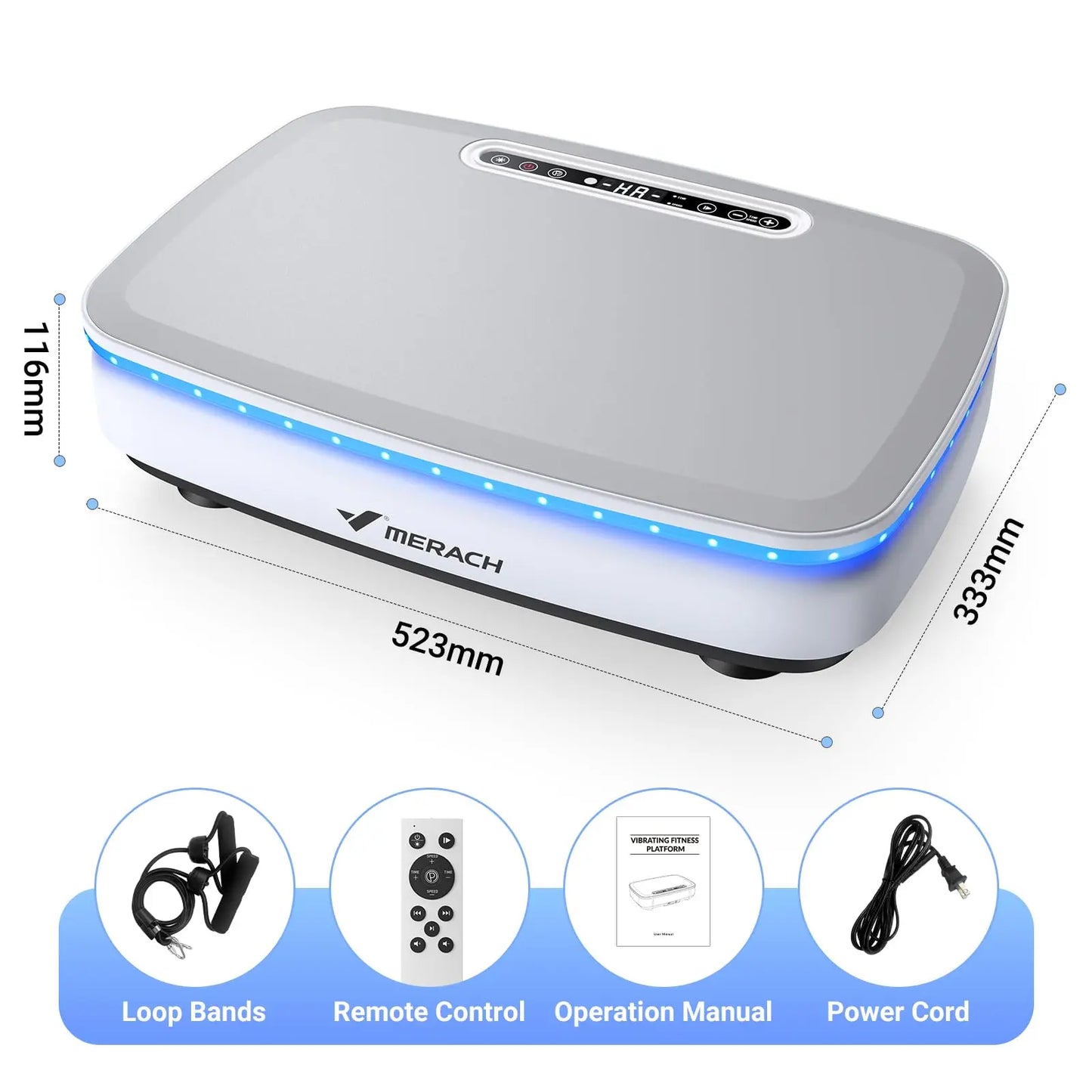 ZenVibe Vibration Plate – Powerful Fitness & Wellness