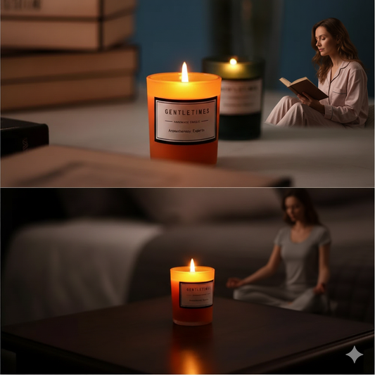 "Premium Scented Candle Collection –  Relaxation"