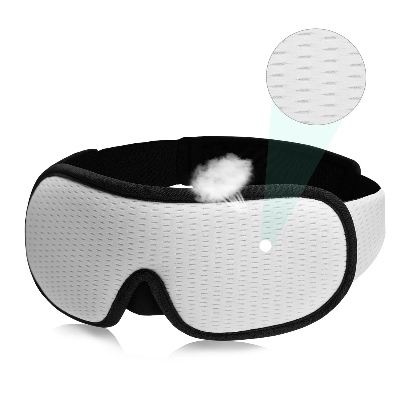 3D Contoured Sleep Mask – Light-Blocking Comfort