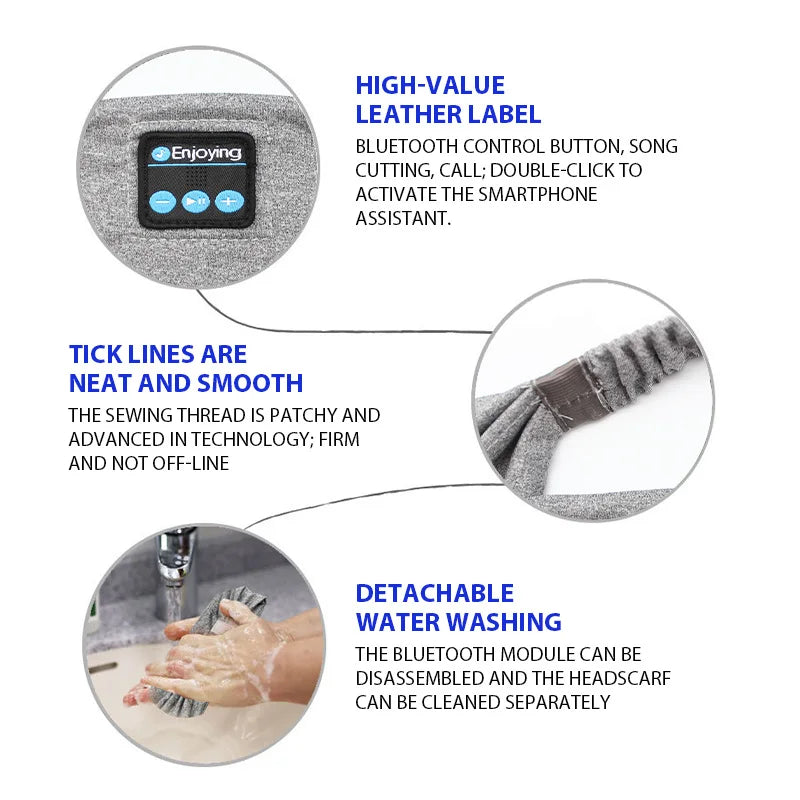 Headband Bluetooth Multifuncional