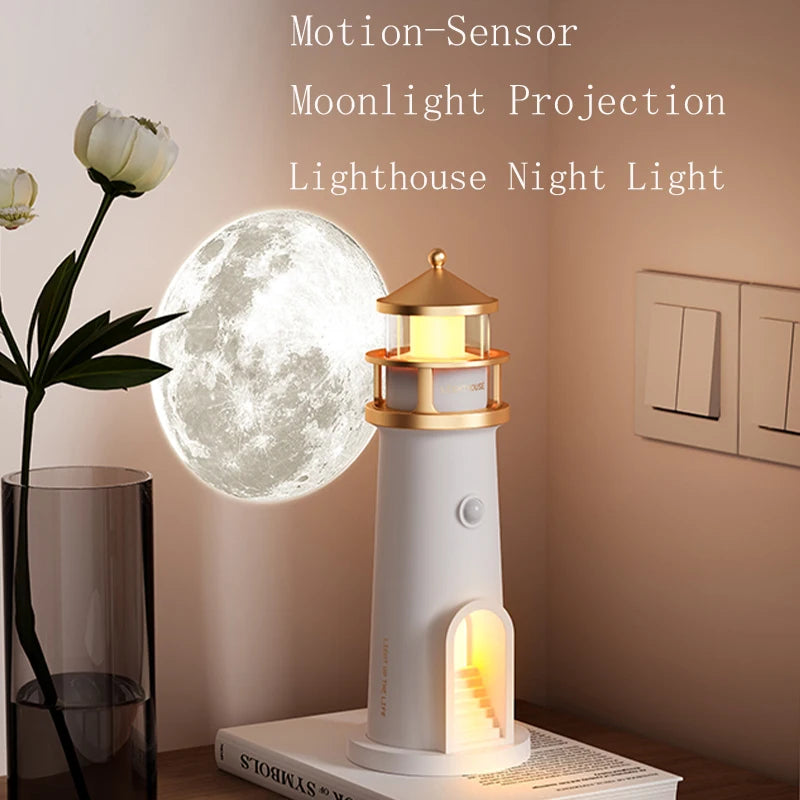 Zen'' Lunex Lighthouse Lamp