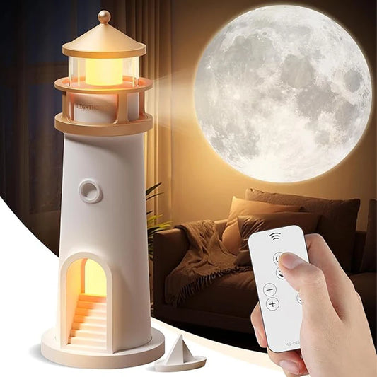 Zen'' Lunex Lighthouse Lamp