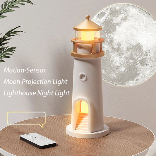 Zen'' Lunex Lighthouse Lamp