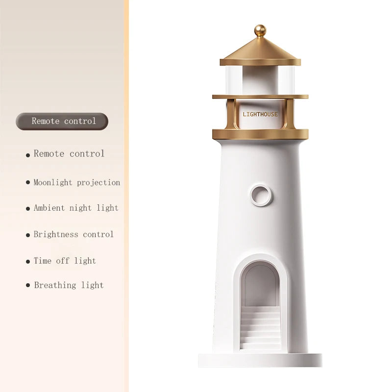 Zen'' Lunex Lighthouse Lamp